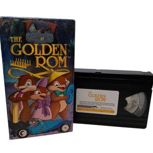 The Golden ROM VHS Movie Bob Jones University Unusual Films Animated Vintage